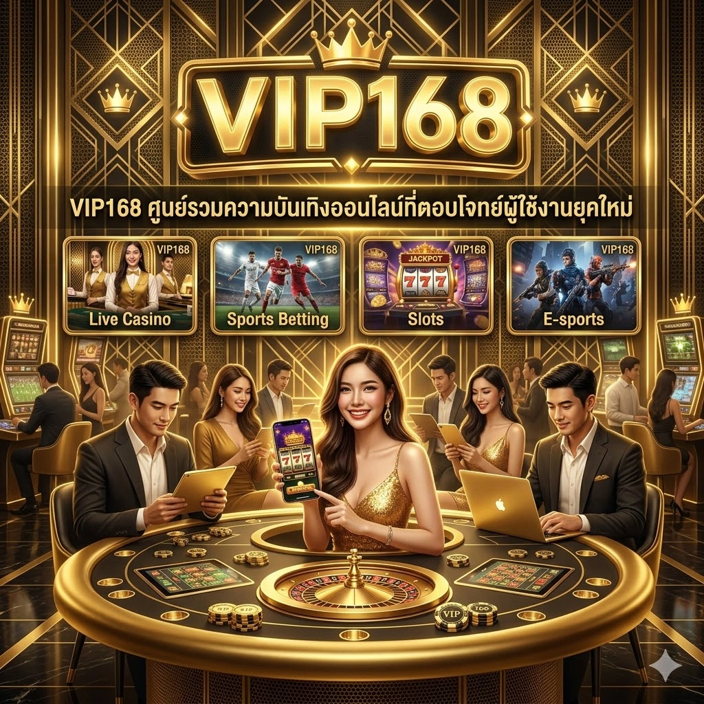 VIP168 ศูนย์รวมความบันเทิง